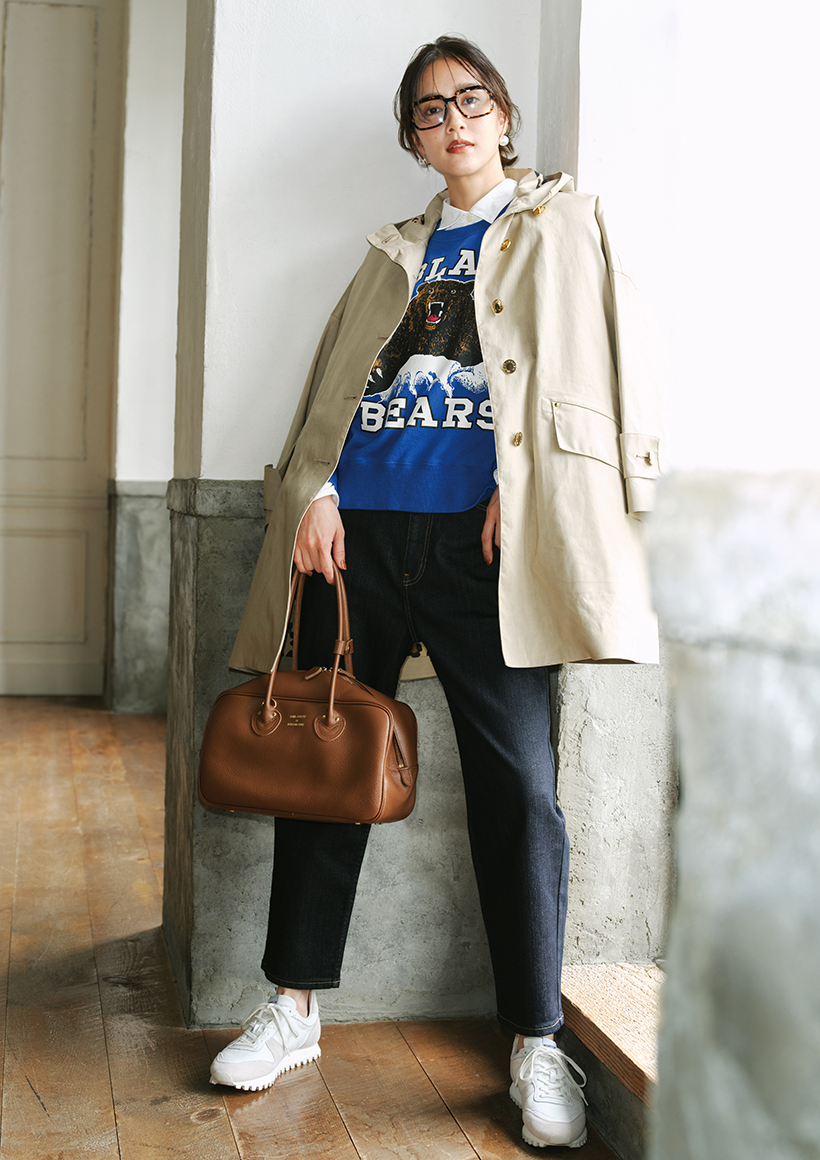 旬アイテムで大人の着回し「シーン別」10days