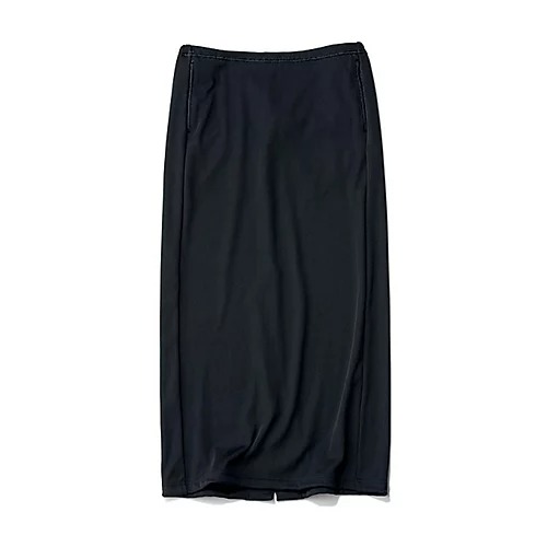 Room no.8×eclat【別注】ボタンスリットリブスカート￥33,000