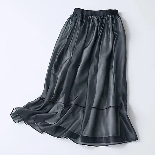 E by eclat
オーガンジー裏配色タックスカート
￥20,900