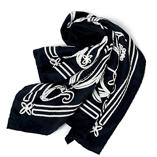 ASAUCE MELERテープエンブロイダリーバンダナスカーフ￥35,200