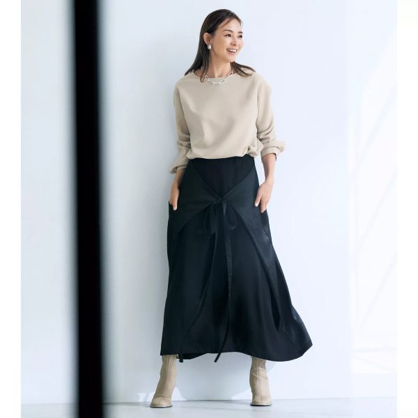 COGTHEBIGSMOKE×eclatストレッチブラウス￥28,600