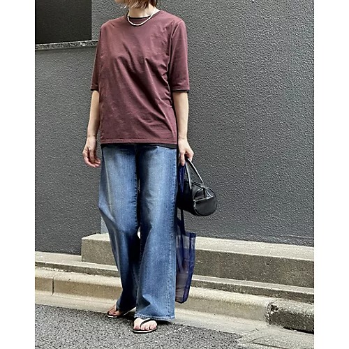 E by eclat大人五分袖パックTシャツ￥12,100