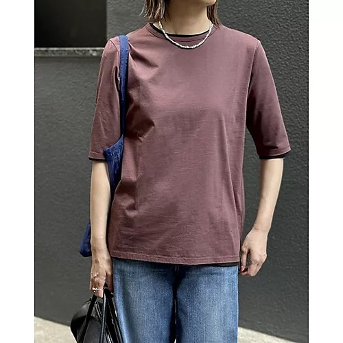 E by eclat大人五分袖パックTシャツ￥12,100