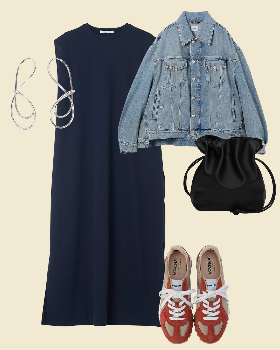 20~25度、26~30度、どちらも対応！端境期のキーアイテム“気温別”着こなしアイデア