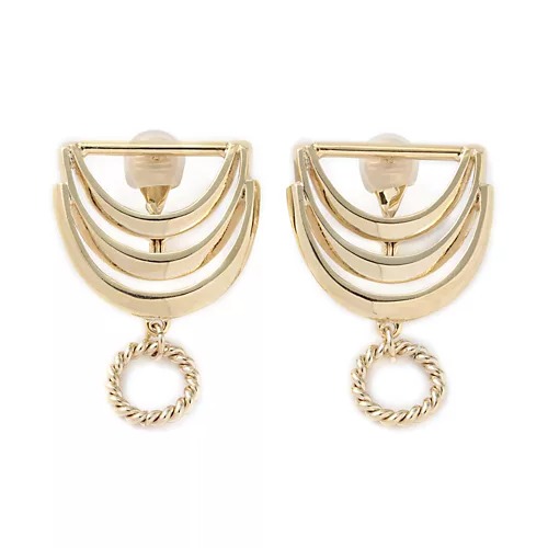 IRIS47DRAPE EARRING￥15,400 