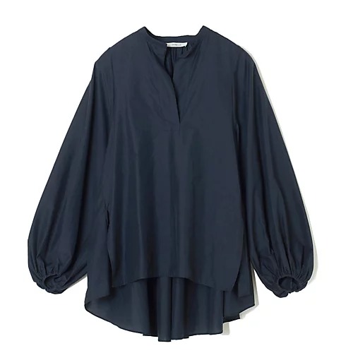 DOMELLEギャザースリーブシャツ￥42,900