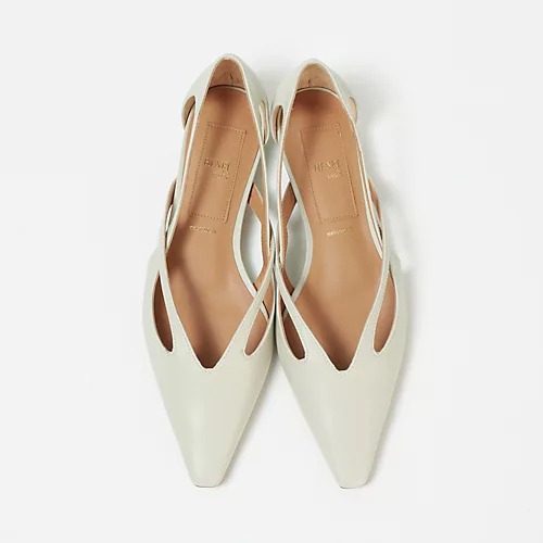 HENRI EN VARGOHANNA ローヒールパンプス