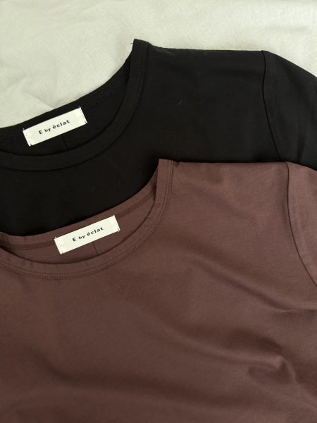 【エクラ 華組　鈴木たま江さん】E by eclat 大人五分袖パックTシャツ