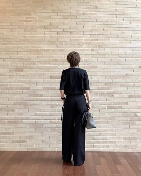 【エクラ 華組　鈴木たま江さん】E by eclat 大人五分袖パックTシャツ