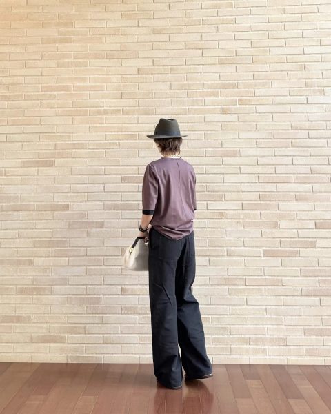 【エクラ 華組　鈴木たま江さん】E by eclat 大人五分袖パックTシャツ