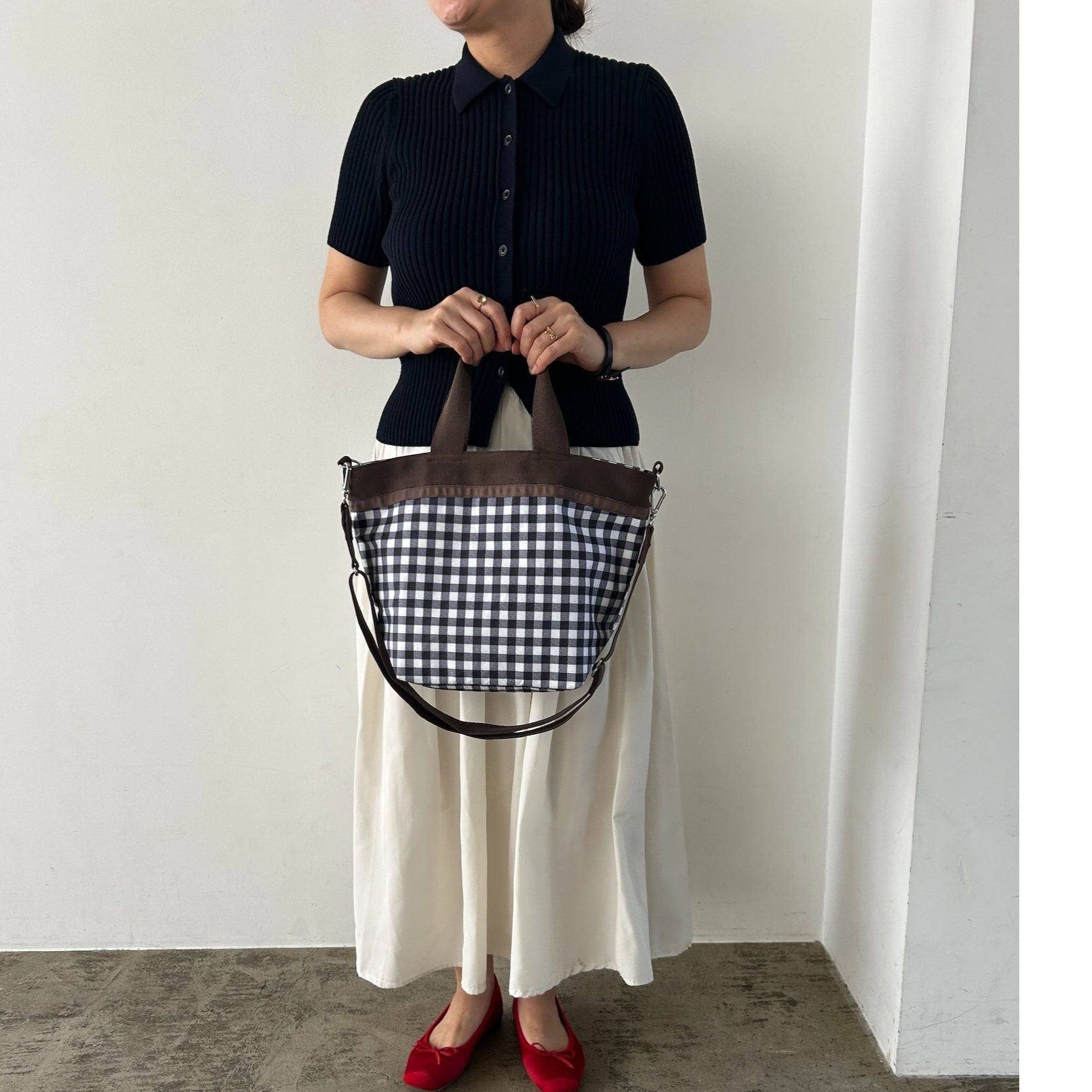 LeSportsac(レスポートサック)×LEEマルシェ 別注２Wayバケットトート誕生！