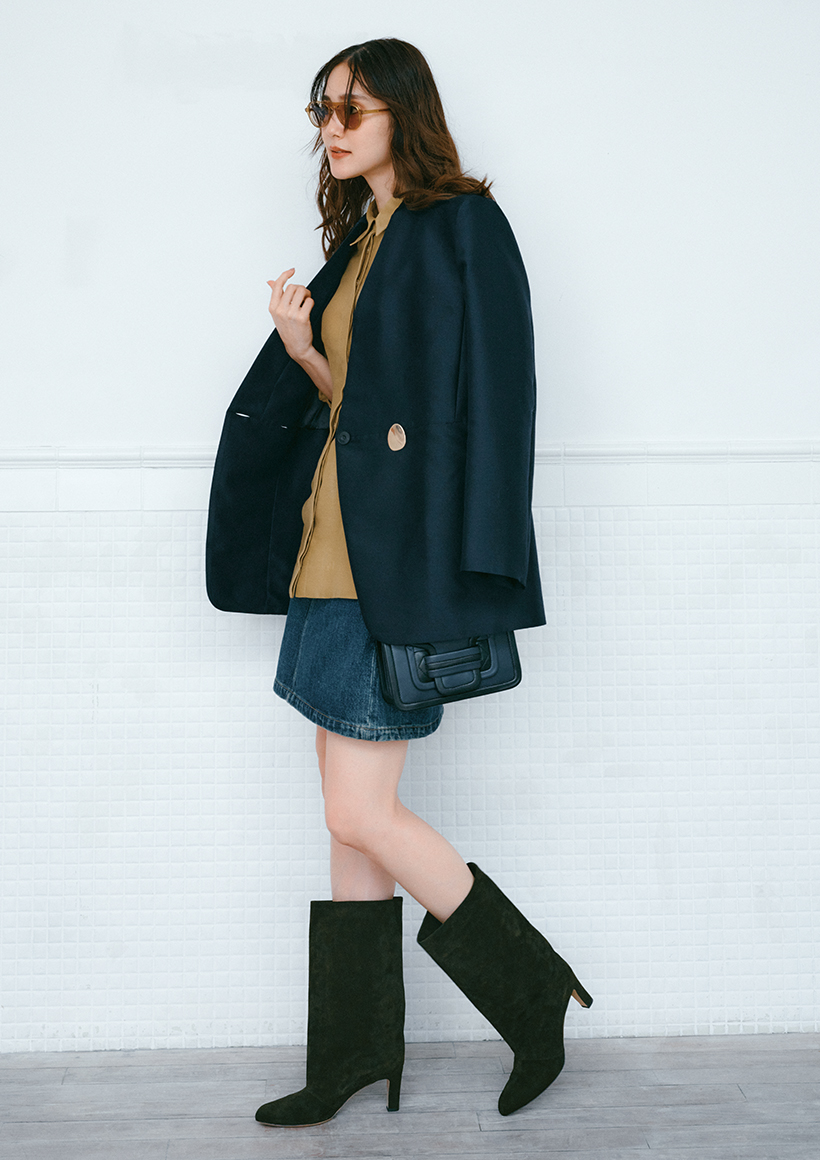 秋の靴＆バッグNew♡「ミドル丈ブーツ」＆「もこもこ小物」にも注目！