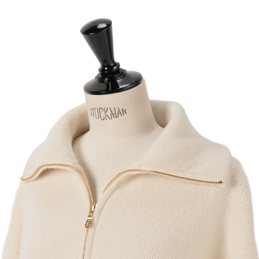 石毛のりえ×アニュアルの【Marisol別注】ハーフジップニットサブカット