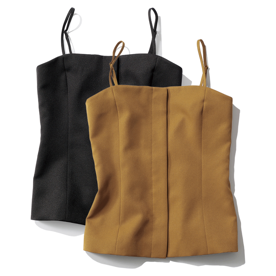 エムセブンデイズの【東原妙子さんコラボ】腰高見えビスチェ
