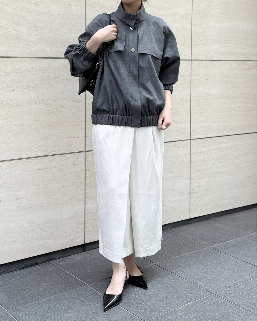 肌寒い時に頼れる！秋のはおりアイテム【M7days・40代ファッション】