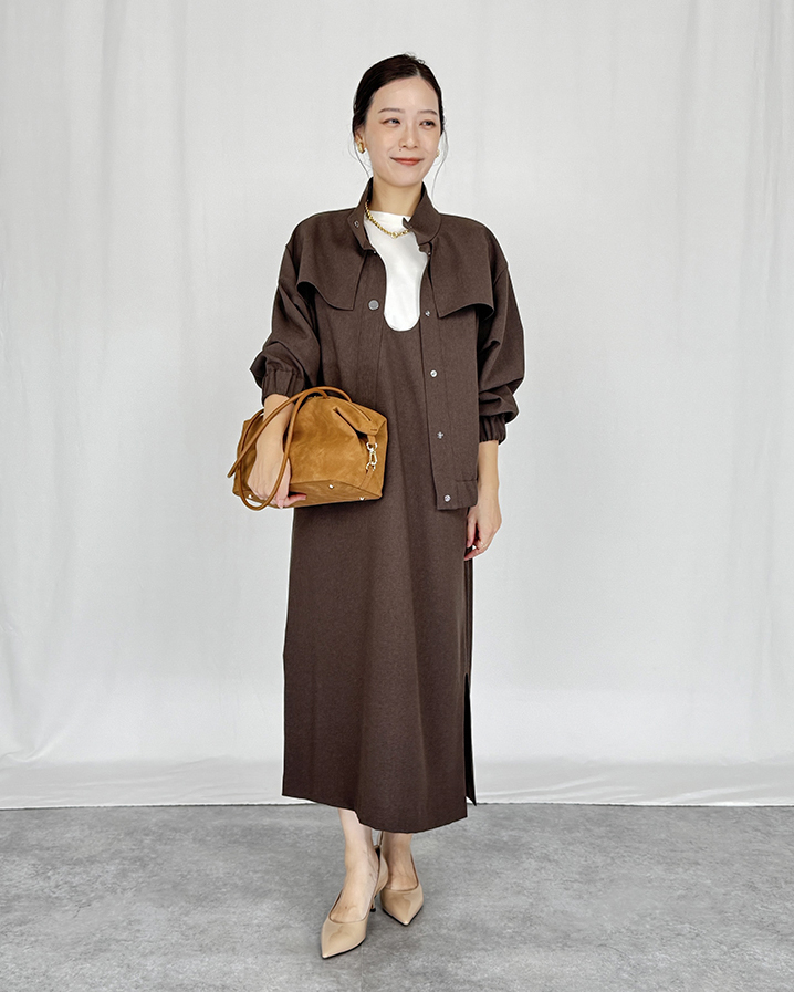 肌寒い時に頼れる！秋のはおりアイテム【M7days・40代ファッション】