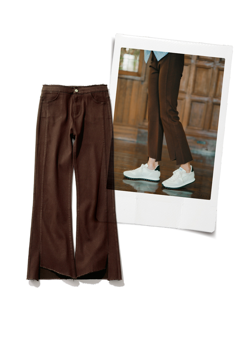 「メンズライク・パンツ」×「定番アイテム」で叶うトレンドコーデ♡