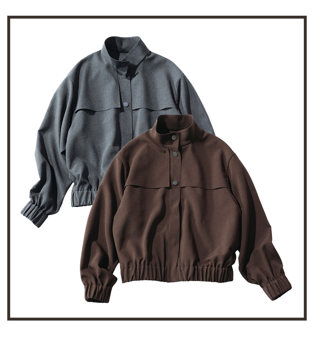 肌寒い時に頼れる！秋のはおりアイテム【M7days・40代ファッション】