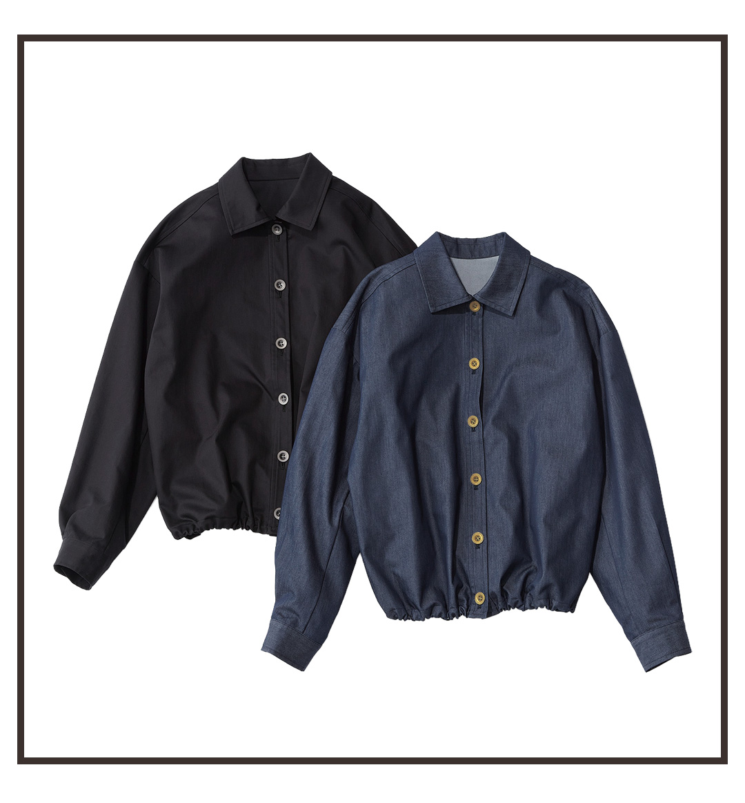 肌寒い時に頼れる！秋のはおりアイテム【M7days・40代ファッション】