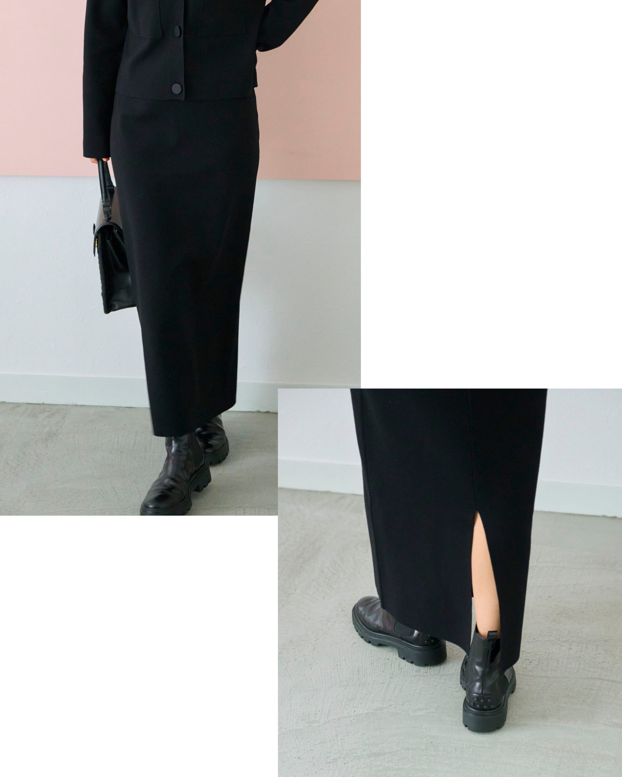 ＜スタイリスト福田麻琴さん本人が着用＞12closetコラボの新作で、着るだけでスタイルアップ！【LEEマルシェ】