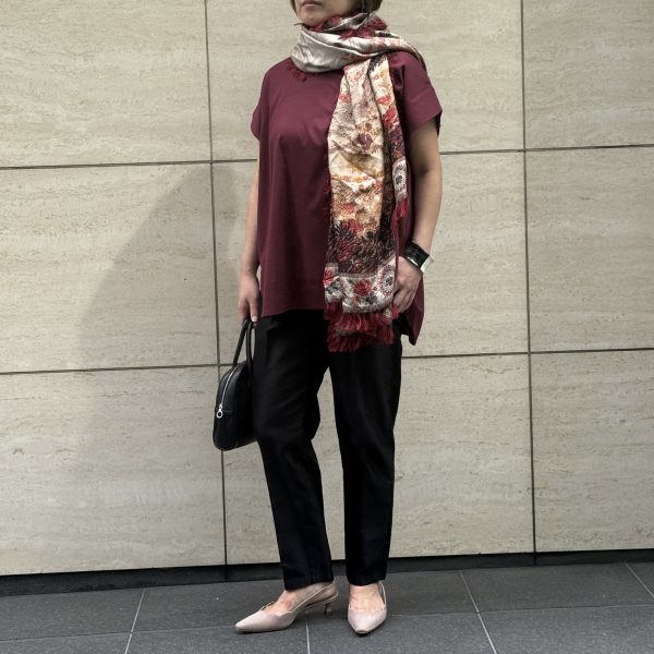 SACRAフレンチスリーブTシャツ￥17,600