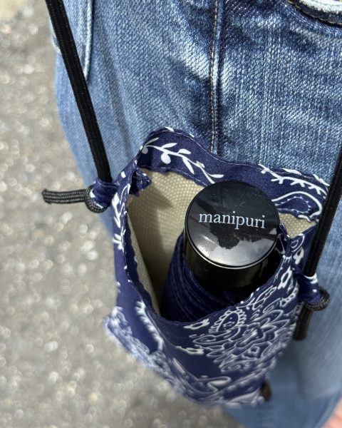 「マニプリ」の晴雨兼用 軽量折り畳み傘