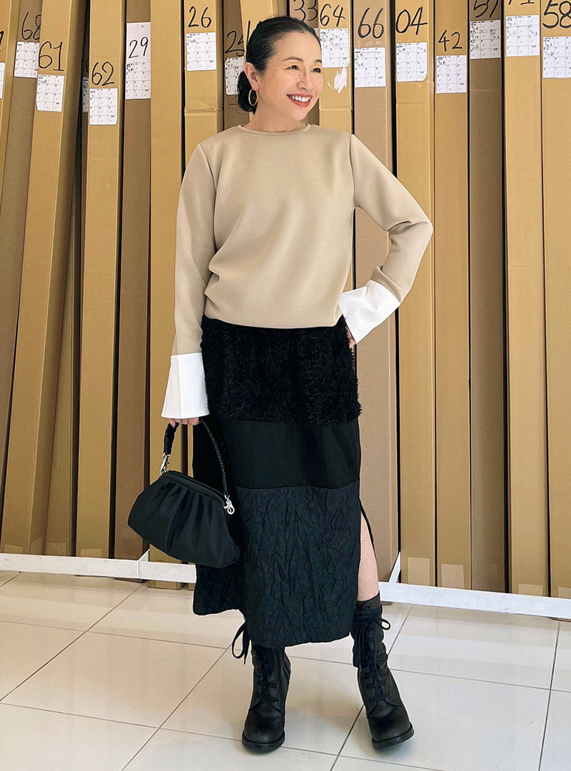 小柄でも映える！50代のための宮崎桃代流・大人の着こなし術 éclat2025年11月号特集