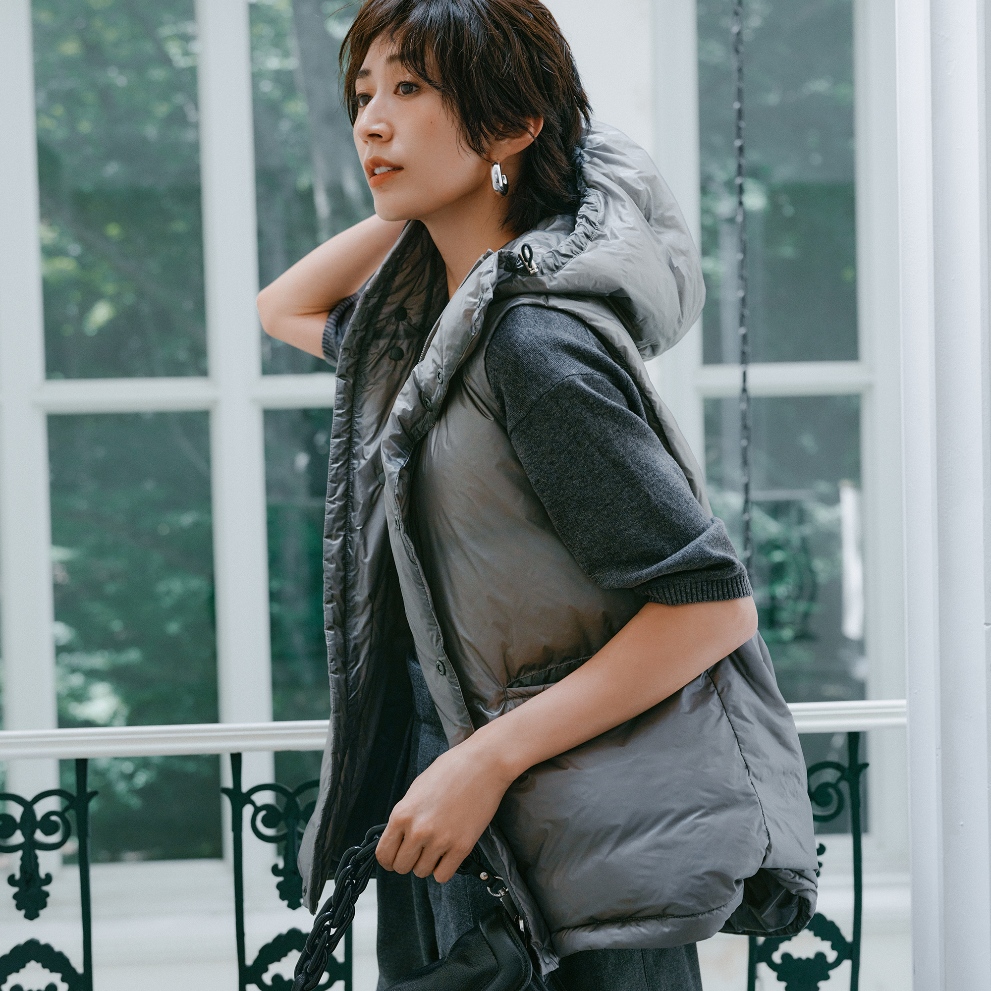 【未使用】イタリー製♥ノースリーブラップカバーデザインワンピースX〜Ｌ　訳あり 未使用】イタリー製♥ノースリーブラップカバーデザイン