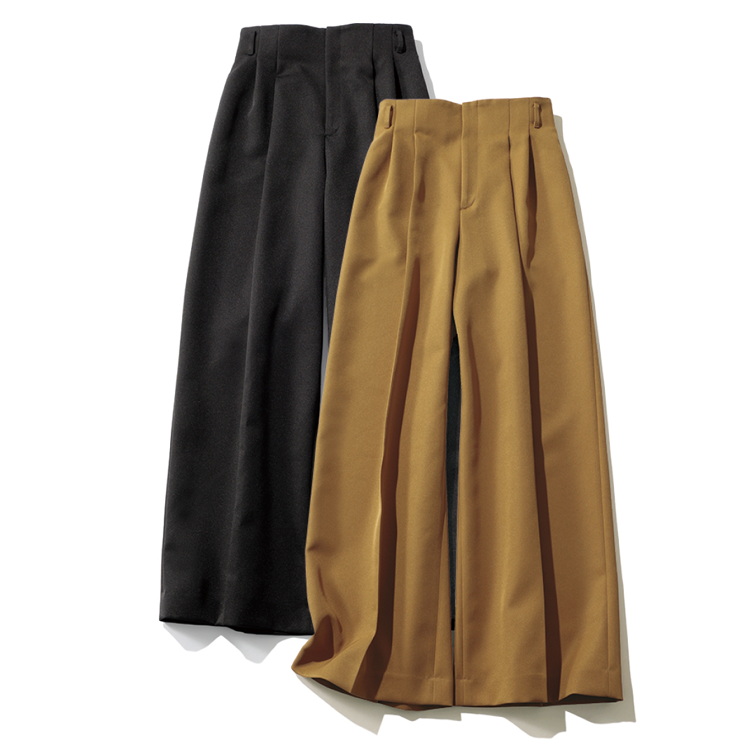 エムセブンデイズの【東原妙子さんコラボ】ハイウエストパンツ
