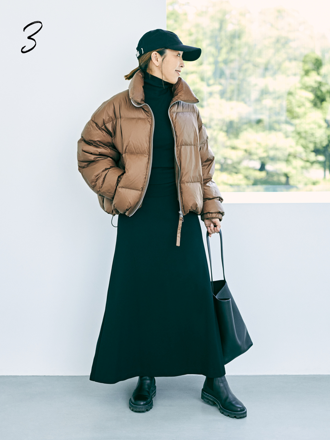 bemi×アッパーハイツの【Marisol別注】Lachenショートダウンコーデ3