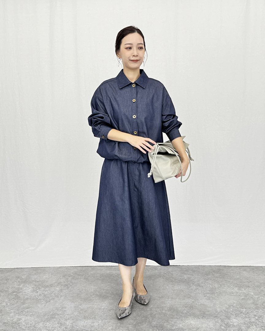 肌寒い時に頼れる！秋のはおりアイテム【M7days・40代ファッション】