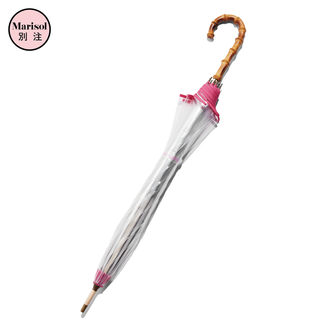 加藤かすみ×サードマガジン【Marisol別注】ホワイトローズ別注傘