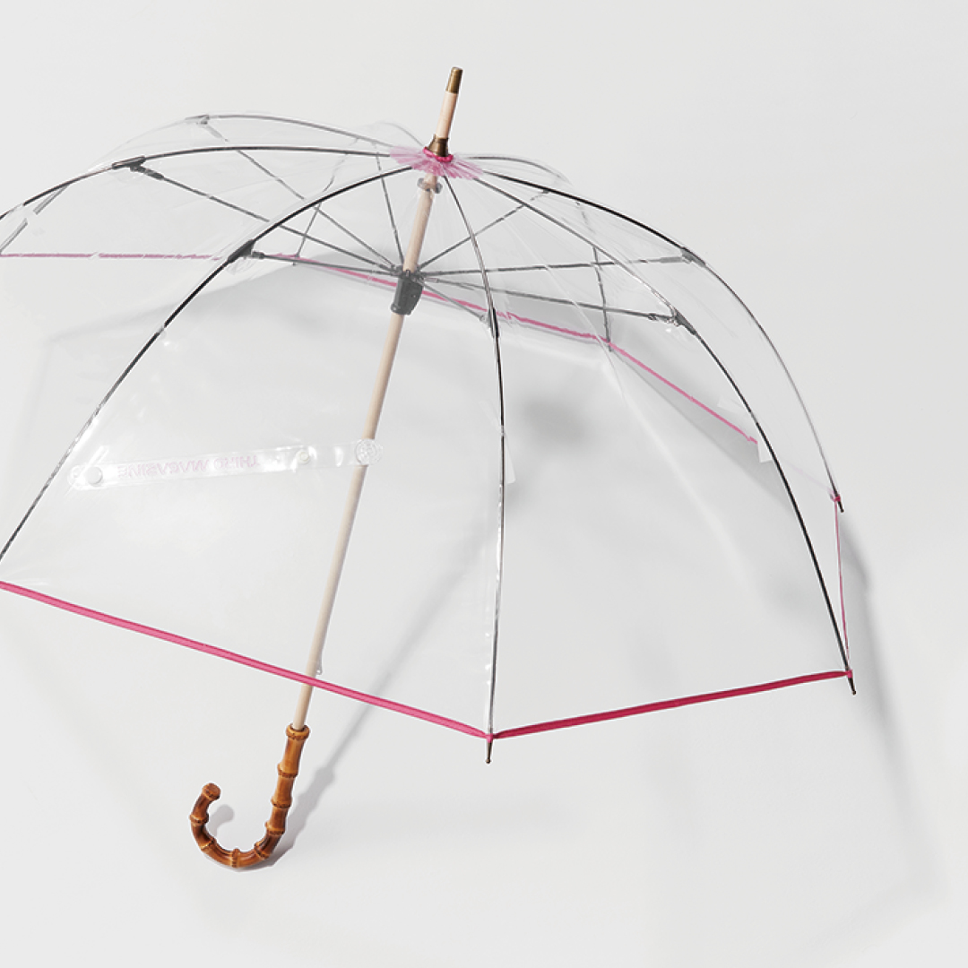 加藤かすみ×サードマガジン【Marisol別注】ホワイトローズ別注傘サブカット2