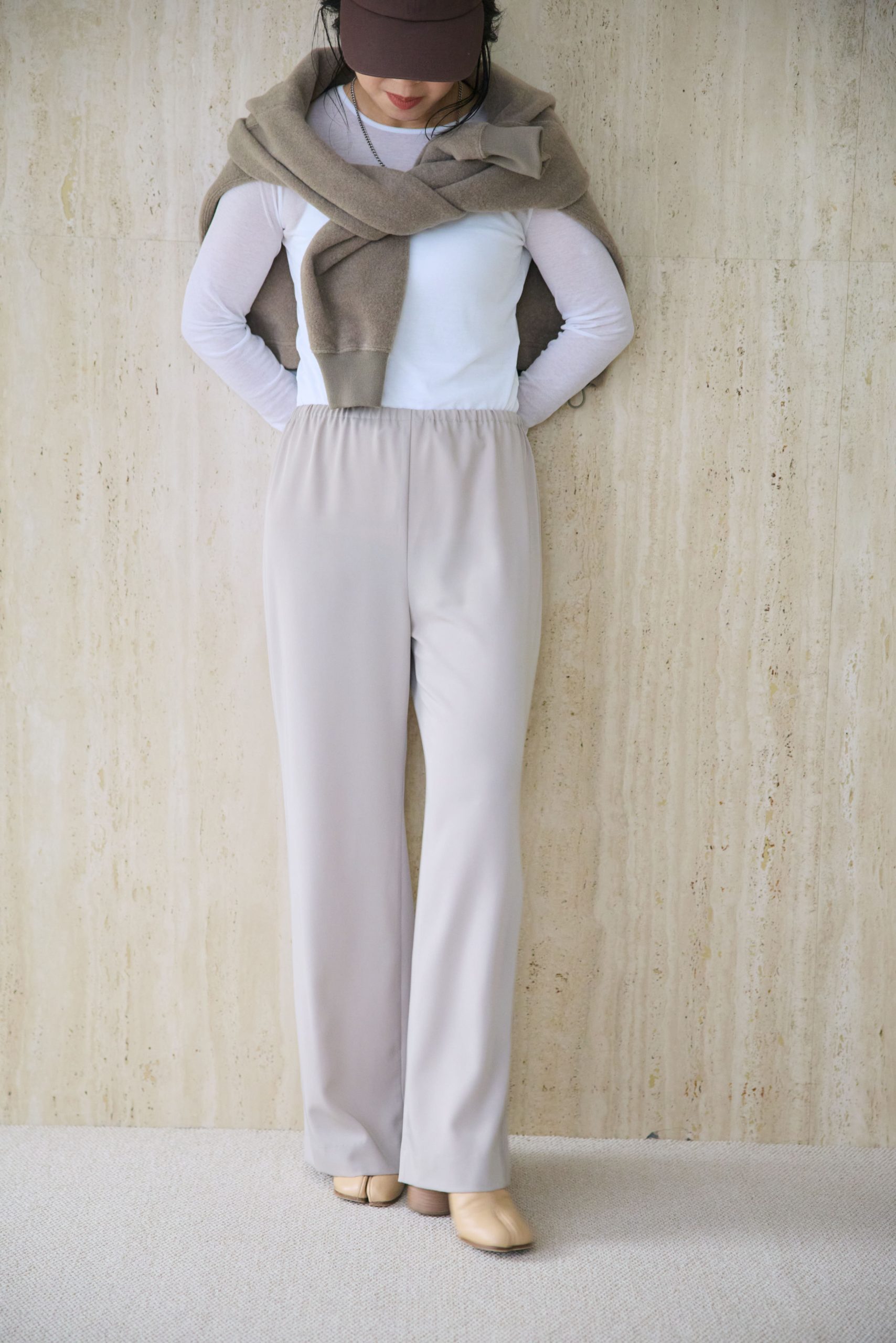 <スタイリスト福田麻琴さん本人が着用！>あったか＆すっきり見えが叶う「ナンガ」のコラボダウン