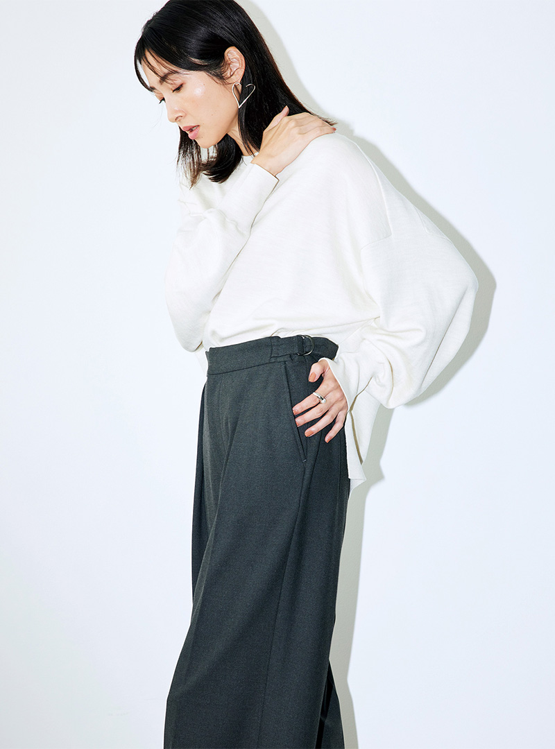 50代が輝く！スタイリスト斉藤くみ×E by éclatの秋冬新作５アイテム éclat2025年11月号特集