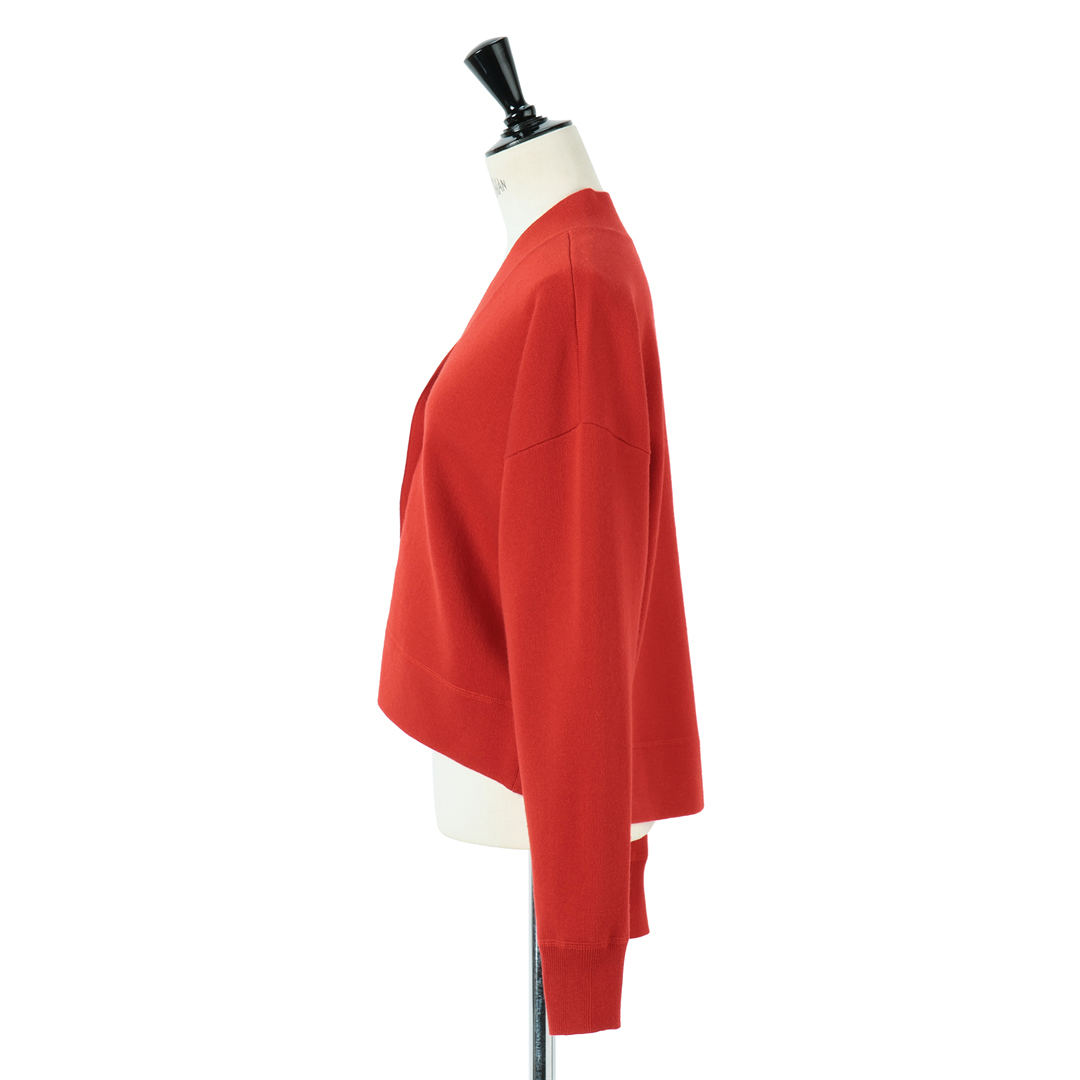 エムセブンデイズの【東原妙子さんコラボ】着丈が選べるVネックカーディガン（ ショート ）サブカット