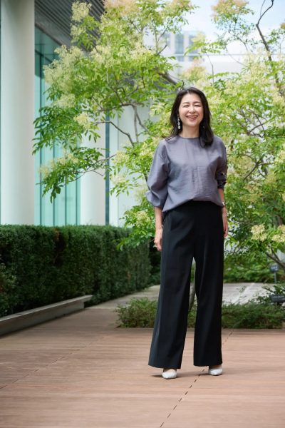 【50代 パンツ】身長・骨格別　E by eclat「優美なセミワイドパンツ」ジャストサイズに出会えました！