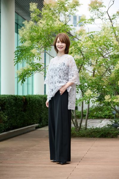 【50代 パンツ】身長・骨格別　E by eclat「優美なセミワイドパンツ」ジャストサイズに出会えました！