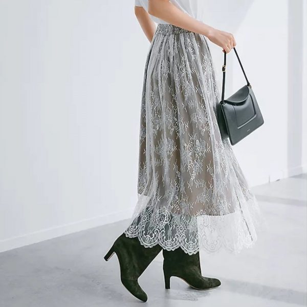 suadeo
【大草直子さんコラボ】スカラップレーススカート
￥19,800