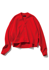 エムセブンデイズ【東原妙子さんコラボ】着丈が選べるVネックカーディガン（ ショート）