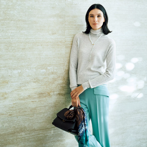 C.T.plage
シルクカシミヤタートルニット
￥22,000