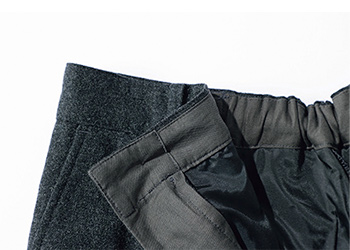 DEAR DAYS 〈ディア デイズ〉カシミヤ混バレルパンツ