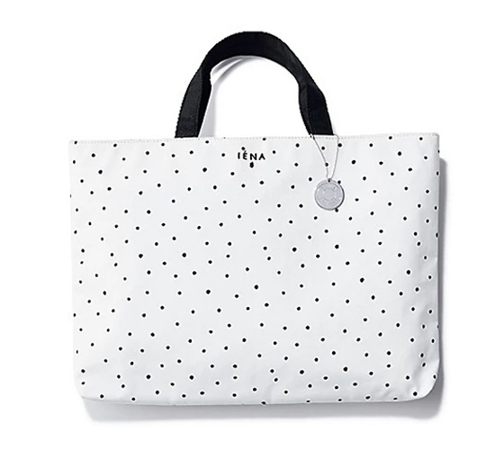 IÉNA ENFANT 〈イエナ アンファン〉ドットレッスンバッグ