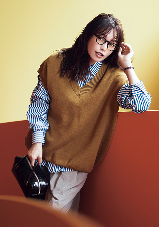 蛯原友里さん登場！毎日着たくなる最愛ブランドの今旬名品