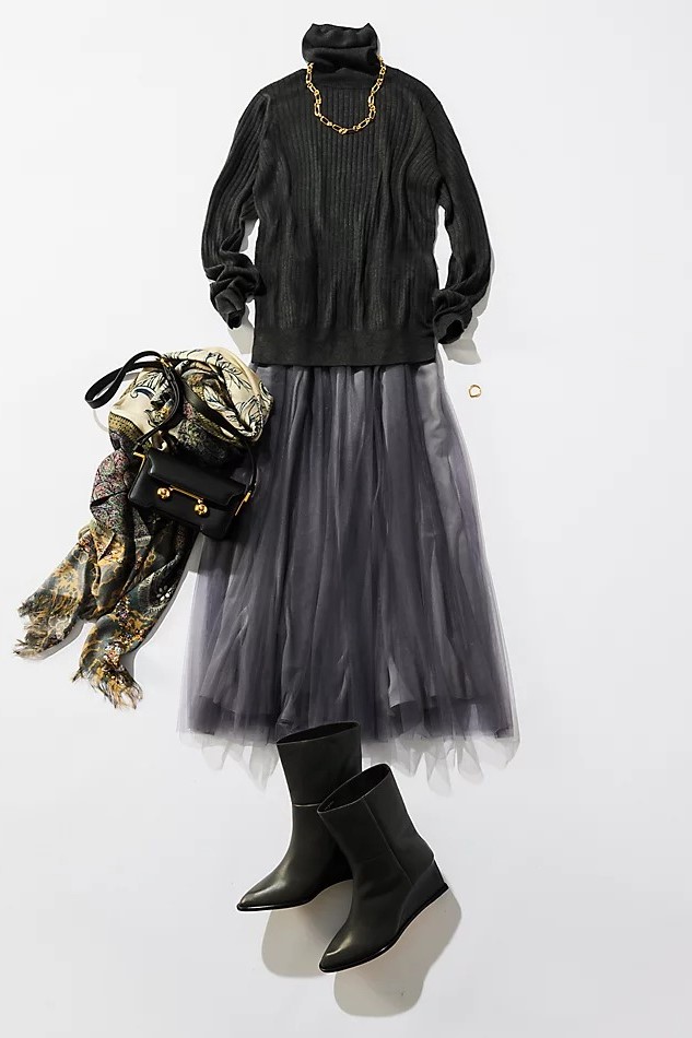 【50代タートル】秋冬一番売れてる！〈C.T.plage〉の贅沢ニット「着回しコーデ10選」