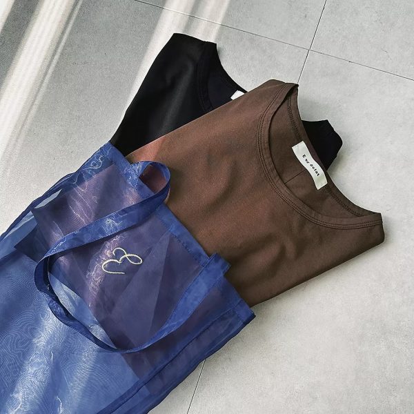 【エクラ 華組　鈴木たま江さん】E by eclat 大人五分袖パックTシャツ