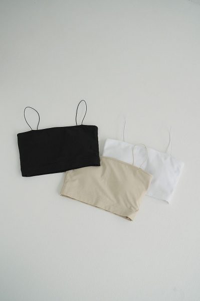 CLANETHIN CORD BANDEAU TOPS￥8,800
