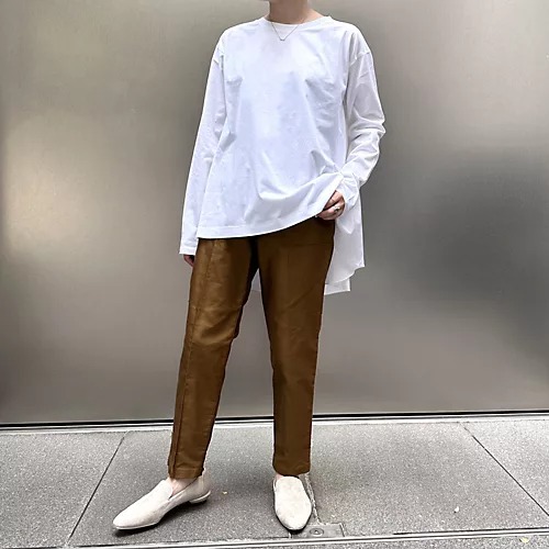 SHISEI×eclat撥水チゼルトゥローファー￥33,000