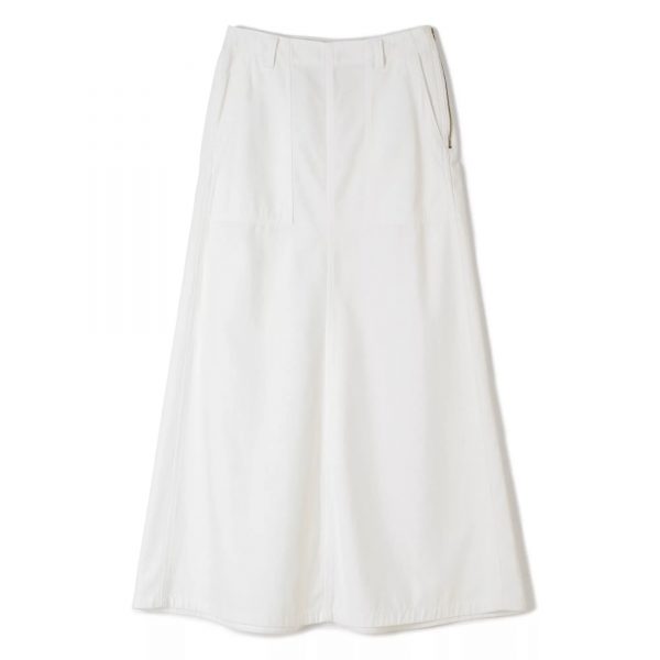 【50代スカートコーデ】品よく華やか。ホテルランチで着映えるきちんとコーデ