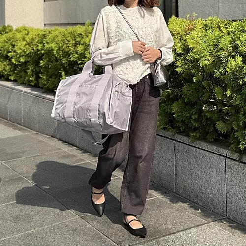 LeSportsac×eclatエッセンシャル ミディアム ダッフル￥33,000
